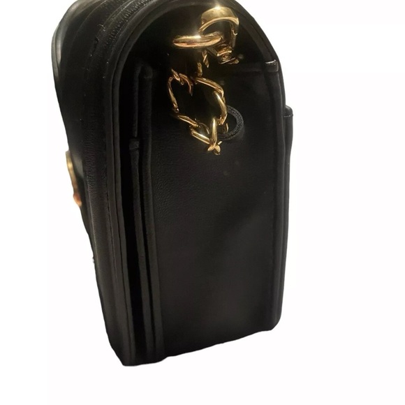 Valentino Orlandi Black Leather crossbody/Clutch - Picture 6 of 17